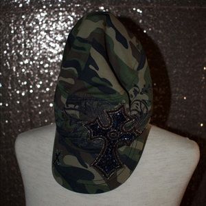 🌸 Cadet style Camo cap